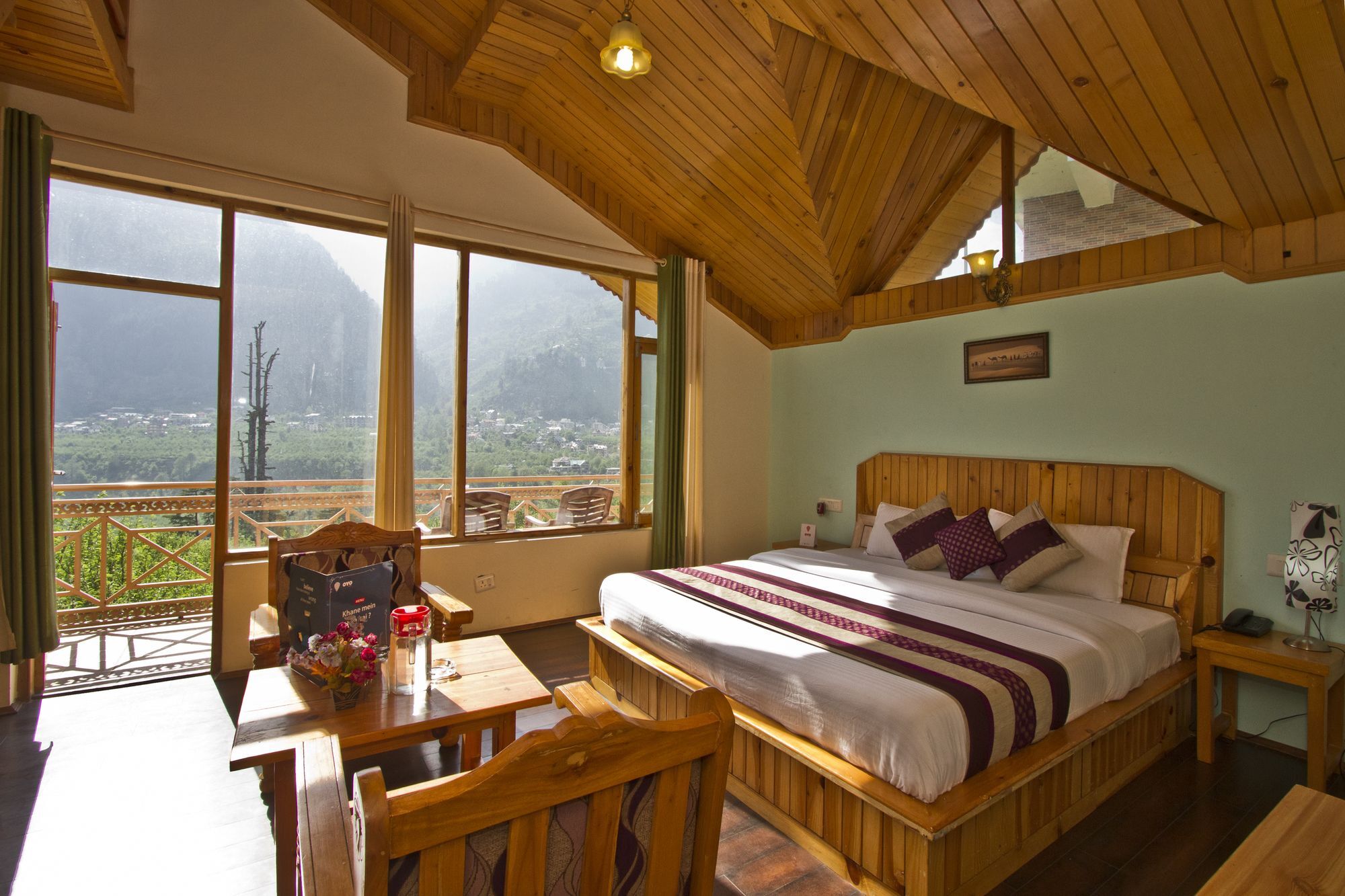 Hotel Mountain Face Manāli Eksteriør billede